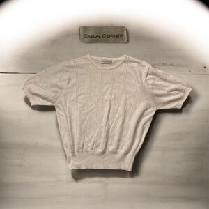 Casual Corner Blouse in White